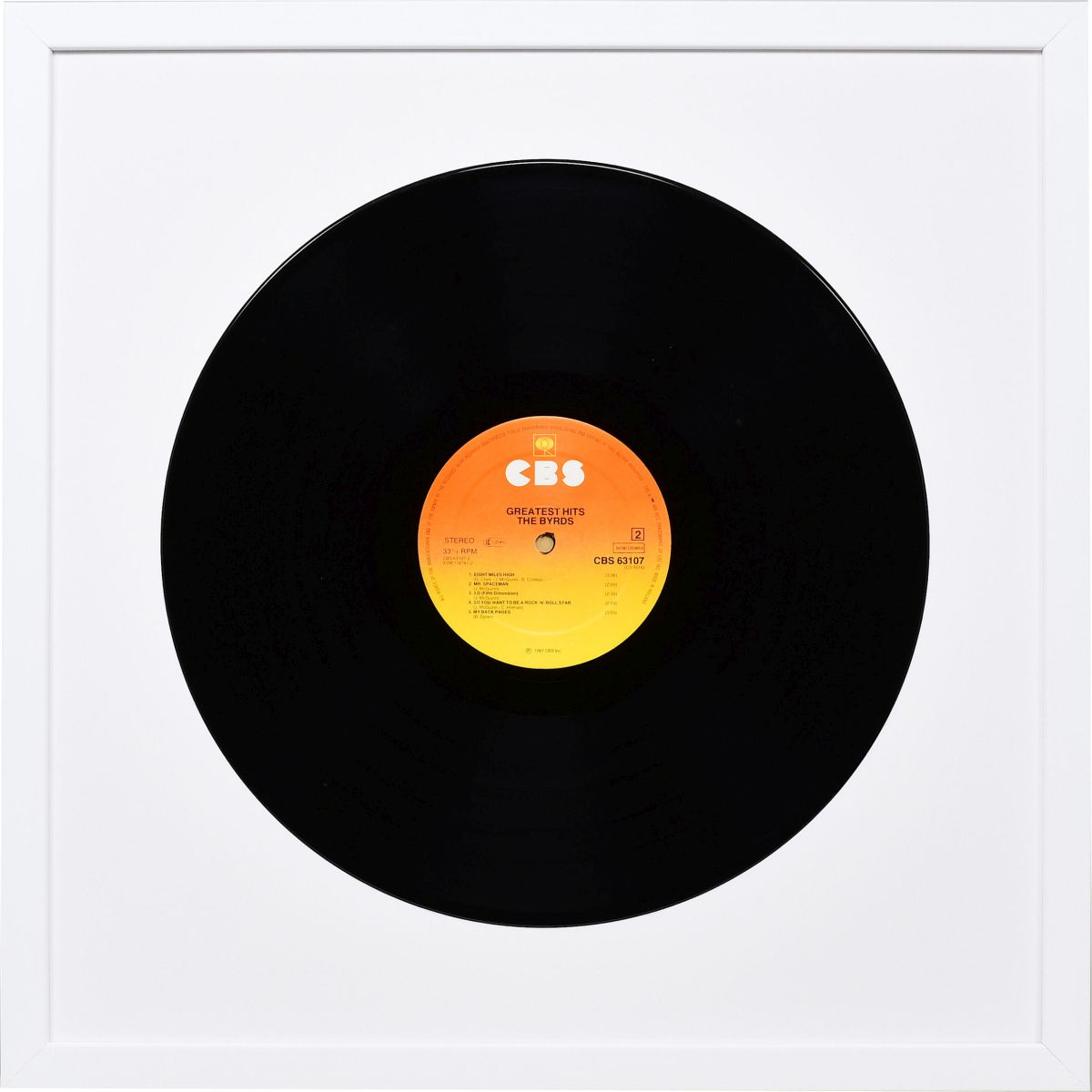 Marco para discos de vinilo Fiona pequeño 